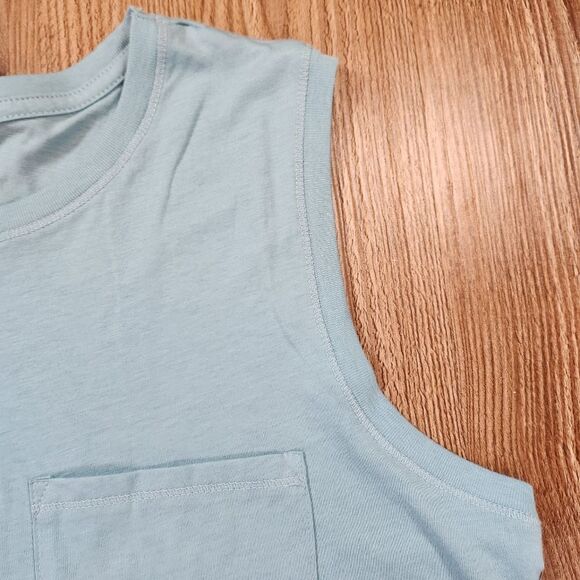☔️🔹️NWT Joie Blue Lightweight Sleeveless Top Small - Picture 5 of 9